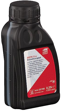 febi bilstein 26748 Bremsflüssigkeit DOT4 Plus,0,25 Liter