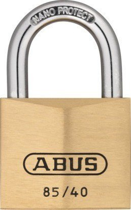 ABUS Messing Vorhängeschloss 85/40 HS R4 11255 36581