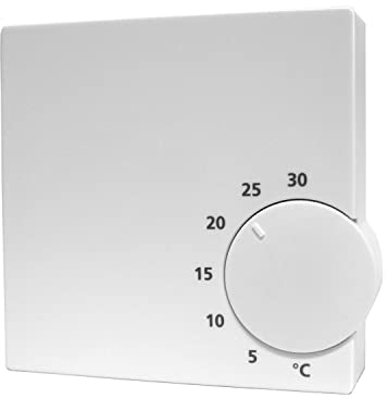 Salus RT10 230V Elektronischer Raumthermostat, Temperaturregler für Fußbodenheizung, Heizkörper und Konvektoren