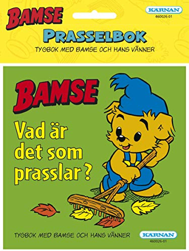 Bamse: Vad är det som prasslar? Tygbok med Bamse och hans vänner