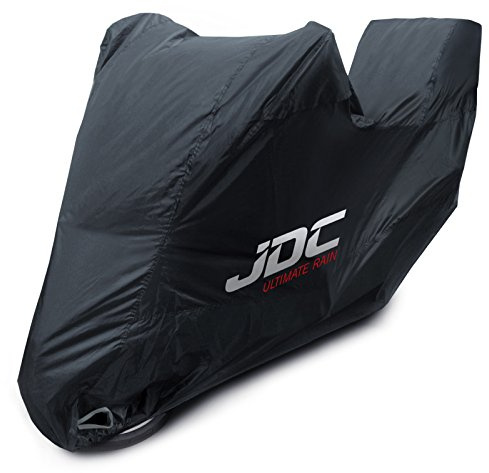 JDC Housse Moto 100% étanche – Ultimate Rain (Robuste, Doublure Souple, Panneaux résistants à la Chaleur, Coutures étanchéifiées) - M Top Case
