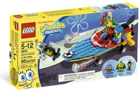 LEGO Spongebob Squarepants Spongebob Heroic Heroes of The Deep 3815 (Japan Import)