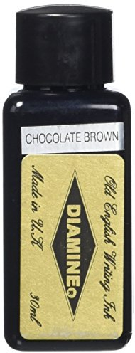 Diamine Tintenfass, für Füllfederhalter, 30 ml, Chocolate Brown