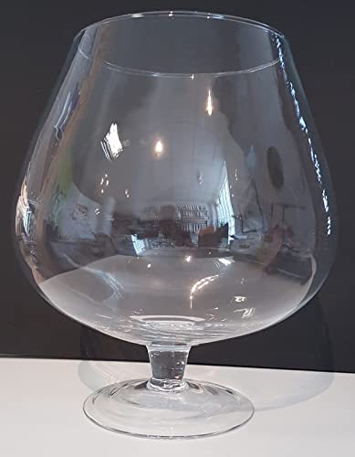 Oberstdorfer Glashütte Cognacschwenker XXXL Riesen Cognacschwenker Klarglas KEIN BOWLE Glas !Höhe ca. 23-24 cm Inhalt 4,5 Liter
