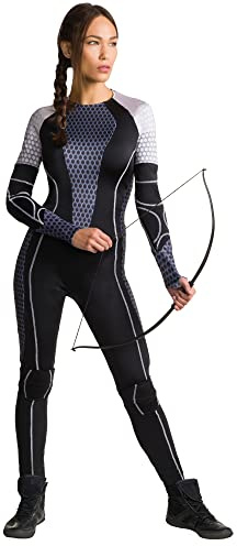 Rubies Women's Hunger Games Katniss Deluxe Costume, Large, (USA 14-16), BUST 40-42', WAIST 35-38', INSEAM 30' Halloween