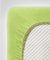 fleuresse Comfort Spannbettlaken (96 % Baumwolle, 4 % Elasthan), mit Rumdumgummizug, Ökotex Standard 100, für Matratzen bis 26 cm Höhe, 180 - 200 x 200 - 220 cm, apfelgrün