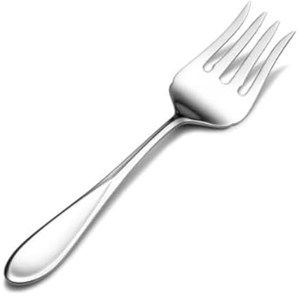 Mikasa 5080633 Bravo Stainless Steel Large Serving Fork