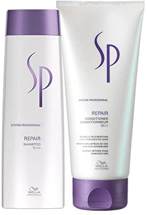 Wella SP Duo de soins réparateurs avec shampooing 250 ml und après-Shampoo 200 ml
