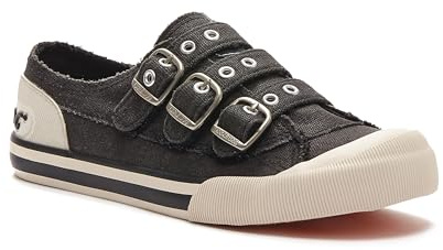 Rocket Dog Women's Jolissa Fashion Sneaker, Black, 6 M US