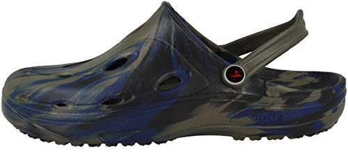 Chung Shi Unisexe Dux Clog, Sabot, Khaki/Navy/Noir, 46-47 EU