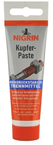 NIGRIN Kupfer-Paste, ideal zur Vorbehandlung, hochdruckstabiles Trennmittel, 50 g