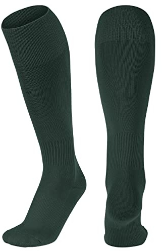 CHAMPRO Compression Style Pro Socks, Forest Green, LARGE