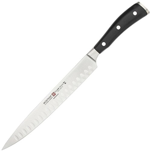 Wusthof Classic Ikon 9” Hollow Edge Carving Knife 4504-7/23