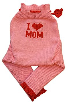 100% Merino lana remojo pañal de tela pañales para bebé ( rosa Pink-Red Talla:M