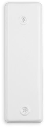 DIWARO® Wicklerblende für Gurtwicklerkasten | Lochabstand 135 mm | Aluminium - weiß | ohne Gurtauslass