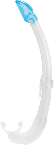 Cressi Mexico Snorkel SIL. Clear/Tube Aquamarine