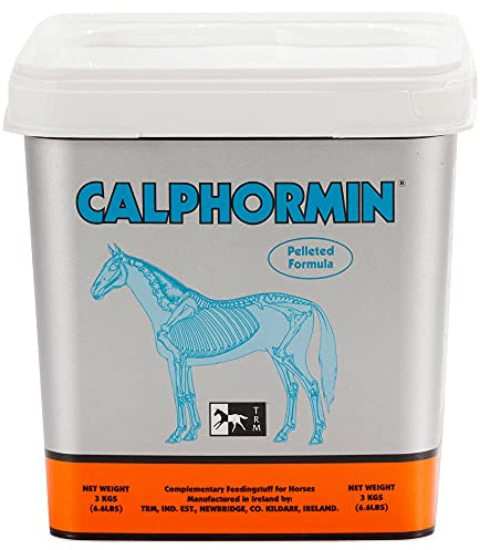 TRM Calphormin Nutrient-Rich Horse Supplement for Optimal Skeletal Development of Young Horses - 6.6 lb (3 Kg) - Bucket - 6.6 lb