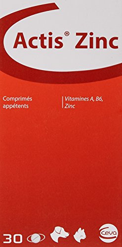 Actis zinc Complément alimentaire pour problème de peau 30 comprimés