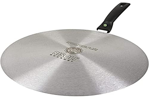 Risoli Piastra Adattatore Per Induzione, Acciao Inox, Diametro antiaderente, 260 Mm