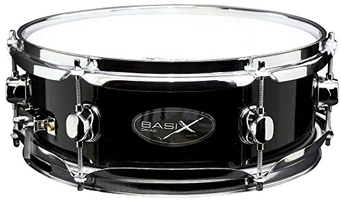 Snaredrum Classic Holz 12x4,5 Pappelkessel schwarz foliert