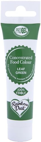 Rainbow Dust - Colorant alimentaire en gel ProGel Rainbow Dust Leaf Green 25 g