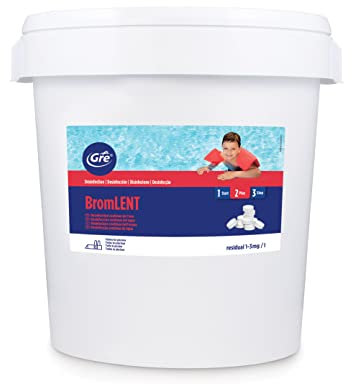 Gre 76024 - Bromo Lento 5kg, pastiglie da 20g