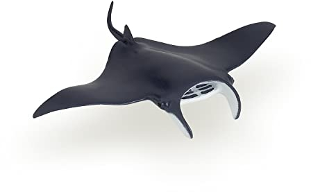 Papo - Mantarochen Figur - Spielzeug für Kinder ab 3 Jahren - Handbemalte Meeresfigur aus Kunststoff - Realistisches Modell mit Flossen und Kiemen - Ozeanische Tierwelt zum Sammeln - 56006