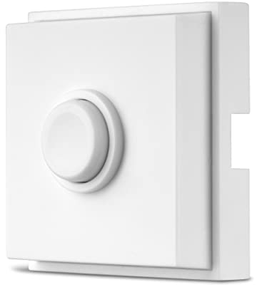 REV 0504230555 Türklingel, Klingeltaster integrierbar, 8-12VAC, nicht beleuchtbar, 1,5A, weiss