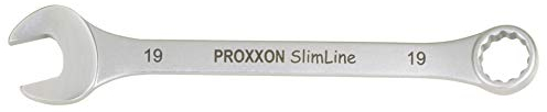 Proxxon 23935 Ring-Maulschlüssel SlimLine Größe 36mm - 15° abgewinkelt auf der Ringseite - Chrom-Vanadium Stahl