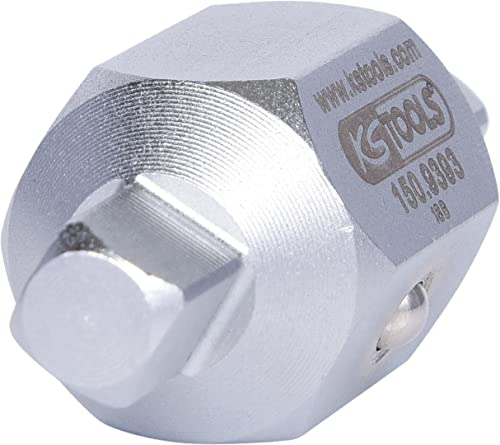 KS Tools 150.9393 Stecknüsse für Ölablassschrauben, 4-kant