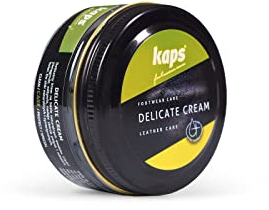 Kaps Shoe Care Cream, Intensive Leather Care and Nourishing, Delicate (129 - light brown)