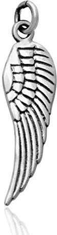 Mimi 925 Sterling Silver Angel Wing Charm Pendant