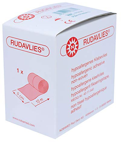 RUDAVLIES 10 m x 5 cm självhäftande fleece 1 st.