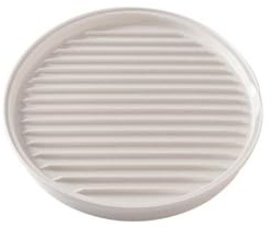 Nordic Ware 11 in. W x 11 in. L Microwave Bacon/Meat Rack White