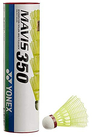 YONEX Badminton Federball Mavis 350 (Farbe/Größe: gelb/Fast-rot)