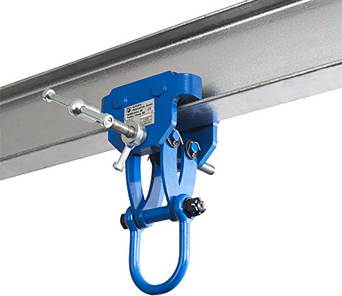 PLANETA F00042 Rollklemme, Typ BR 10, Tragfähigkeit 1000 kg, Greifbereich 64 - 203 mm