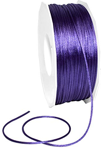 Morex Ribbon 1305 Nylon Satin Cord Ribbon, 1/8 by 144 Yards