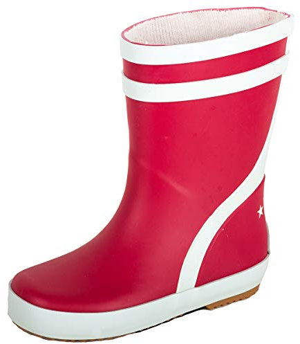 BMS Gummistiefel für Kinder aus Naturkautschuk - rot - 29
