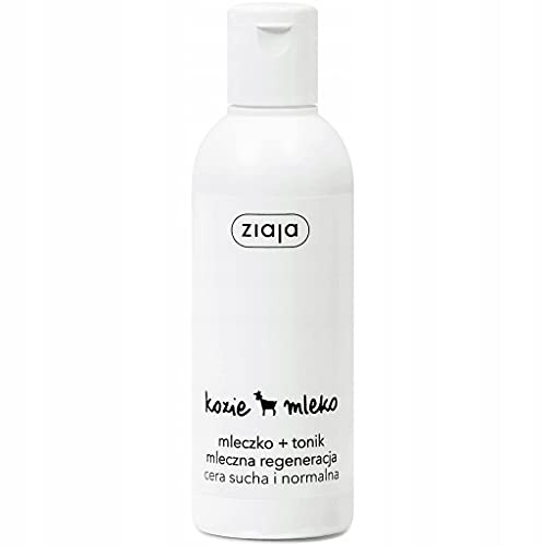 Ziaja, Getmjölk, regenererande ton och rengöringsmjölk, normal 200 ml