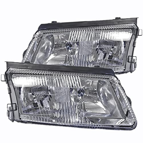 BESTPRICE 2x faros Faros delanteros Faros principales izquierda + derecha Compatible con VW PASSAT B5 (3B2), PASSAT B5 Variant (3B5)