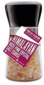 Profusion Himalayan Rose Pink Salt Round Mill - Coarse 200g