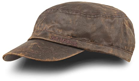 Scippis Field Cap – Army Cap im Military-Look aus Polycotton | Leichte & samtweiche Basecap mit verstellbarem Klettverschluss | Unisex & vielseitig kombinierbar