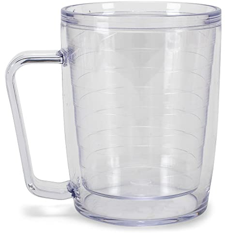 Unbreakable Double-wall Insulated Coffee Mug 18 Oz | Fantastic Temperature Retention, Thermal Insulated! Dishwasher and Microwave Safe | BPA Free| Great Gift Idea