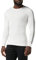 Helly Hansen Men's HH Lifa Stripe Crew Base Layer, White, L