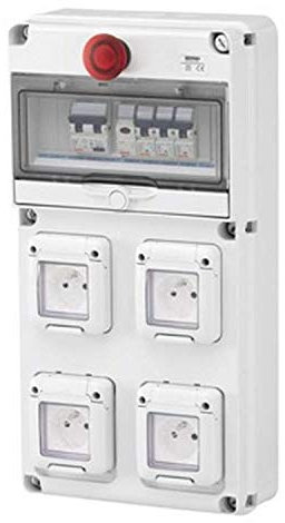 Coffret de chantier d'étage monophasé 40A 68 ASC FR60148N -GEWISS