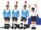 TIPP-KICK WM Classics Weltmeister Uruguay 1930 Spieler-Set Kicker, Top-Kicker, Star-Kicker Torwart I TIPP-KICK Zubehör