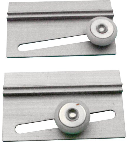 Prime-Line M 6055 Aluminum, Shower Door Top Roller, for Premiere Shower Doors (2 Pack)
