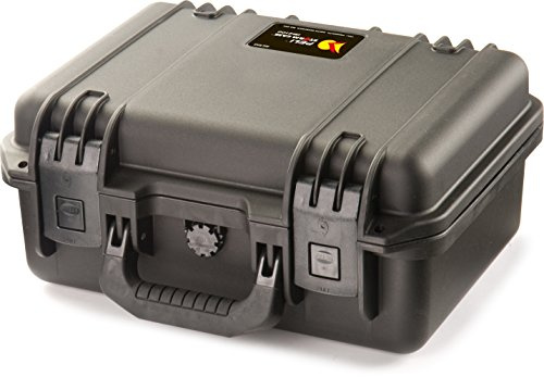 PELI Storm IM2100 Waterproof Box for Photo and Video Gear, 17L Capacity, Made in US, With Customisable Foam Insert, Black