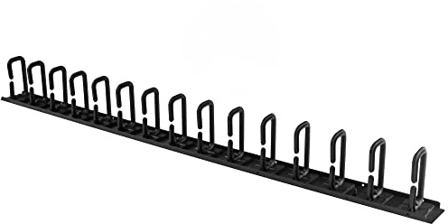 StarTech.com Vertikales Server-Rack-Kabelmanagement - 20U Ringe für Vertikales Kabelmanagement - Kabelführungsblende - Kabelführungssystem - Netzwerk-Rack-Kabelmanagement (CMVER20UD)