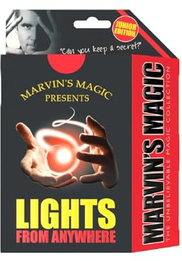 Marvin's Magic - Lights from Anywhere - Junior Edition - Professional Children's Tricks Set - Amazing Magic Tricks for Kids - Includes Light Props and Instructions